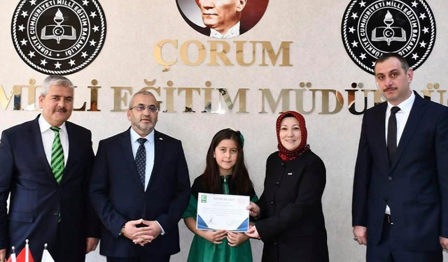 Dere'den Melike Çırakoğlu'na Tebrik