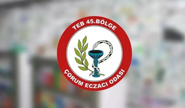 Çorum Eczacı Odası’ndan Yönetmelik Taslağı