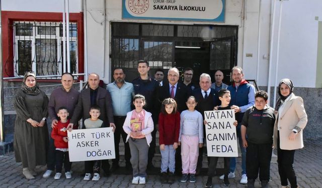 İskilip Belediyesinden Miniklere Anlamlı Hediye