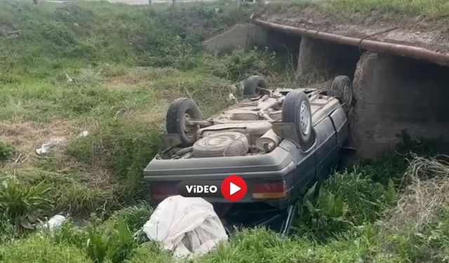 Köprüalan’da Otomobiller Çarpıştı: 4 Yaralı