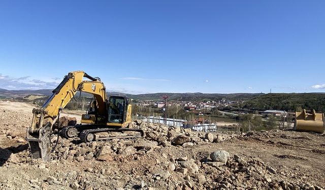 Mecitözü'nde Yeni TOKİ Konutları Çalışma