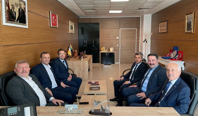 Osmancık Heyeti Zeki Gül ile Görüştü