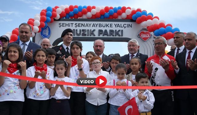 Şehit Öğretmenin Adını Taşıyan Park Hizmete Açıldı
