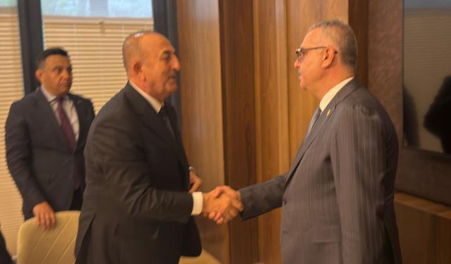 Ahlatcı'dan Çavuşoğlu'na Ziyaret