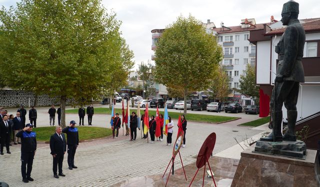 Atatürk, vefatının 85. yılında Çorum’un ilçelerinde anıldı