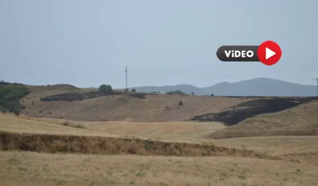 Yıldırım Yangına Sebep Oldu