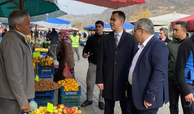 Başkan Ünlü, Pazar Esnafını Dinledi