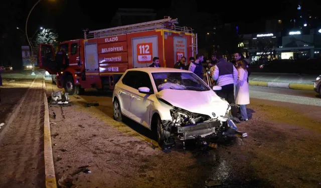 Elazığ’da Trafik Kazası: 5 Yaralı