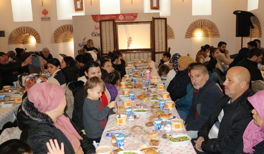 Amasya'da 540 yıllık imarethanede iftar programı düzenleniyor