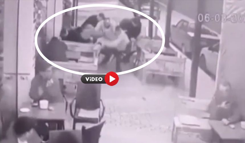 Çorum’daki Çay Ocağı’ndaki Cinayetin İşlendiği Anlar Kamerada