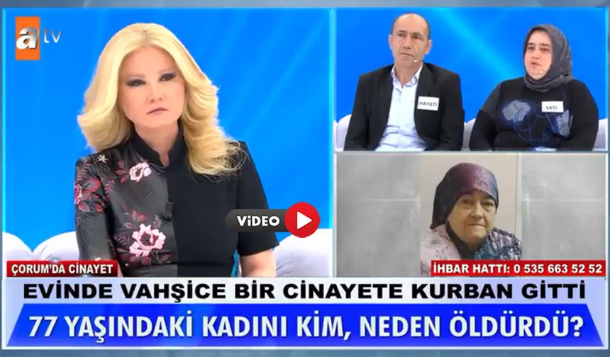 Çorum’da Altın Uğruna Öldürülen Kadının Ne Kadar Altını Olduğu Ortaya Çıktı