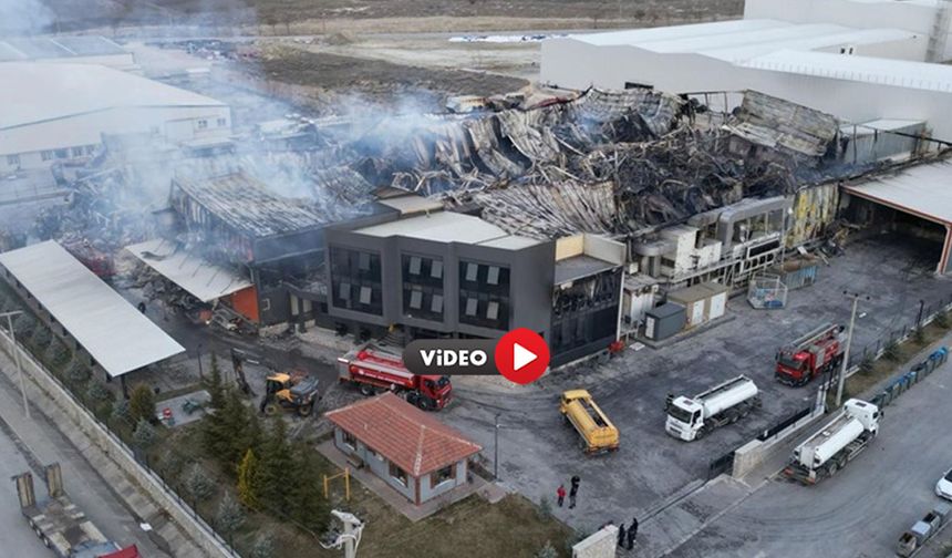 OSB’deki Korkunç Yangının Ardından Kalanlar!