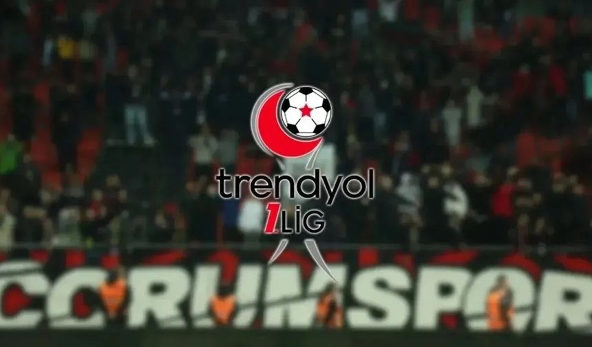 Trendyol 1. Lig’de 30. Hafta Bugün Başlıyor