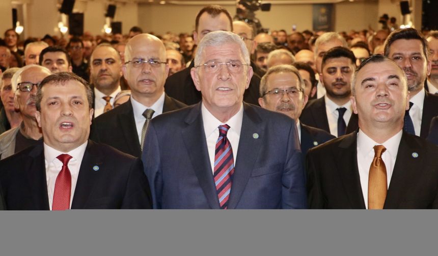 İYİ Parti Genel Başkanı Müsavat Dervişoğlu, Trabzon'da konuştu:
