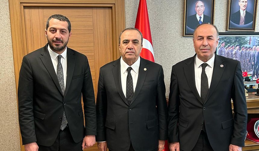 Arslan ve Duru'dan Ankara'da Ziyaret Turu
