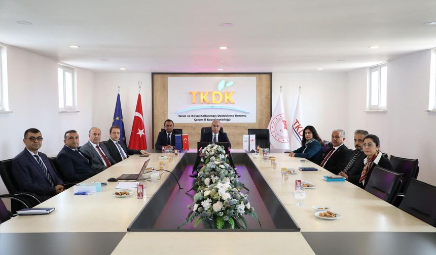 Boğazkale Üreticileri İçin TKDK Destekleri Masada