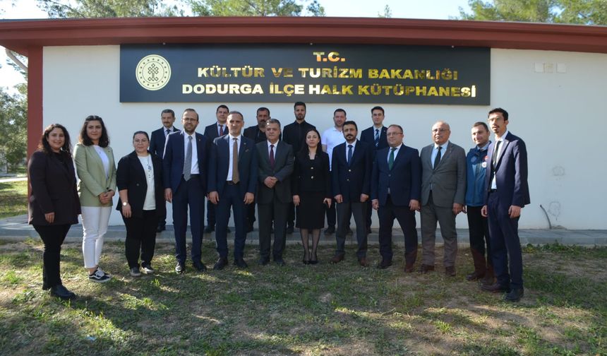 Millet Bahçesi’ne Kütüphane Açıldı