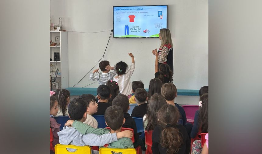 Minik Öğrencilere ‘Su Verimliliği’ Eğitimi Verildi