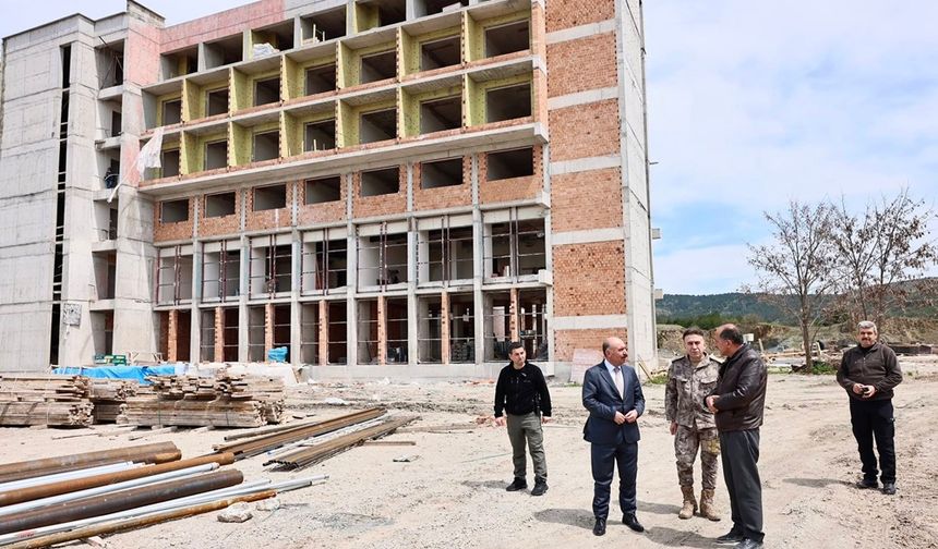 Çorum POMEM İnşaatı Yükseliyor