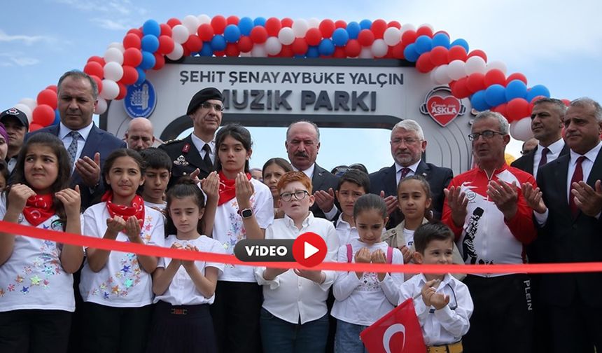 Şehit Öğretmenin Adını Taşıyan Park Hizmete Açıldı