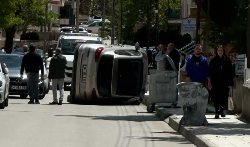 Trafik Kazasında Anne ve Kızı Yaralandı