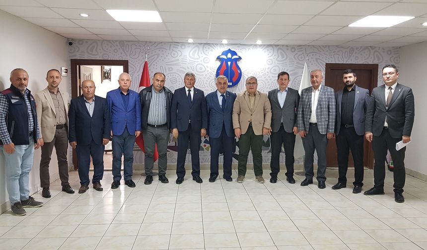 ÇESOB’tan Başkan Ünlü'ye Ziyaret