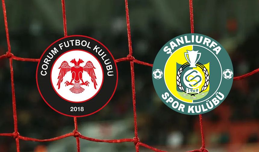 Çorum FK-Şanlıurfaspor Maçı Hangi Kanalda?