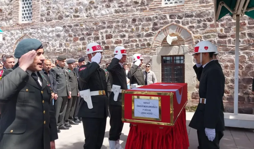 Çorumlu Sözleşmeli Er Son Yolculuğuna Uğurlandı