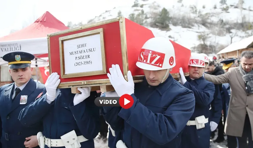 Çorum, Şehidini Gözyaşları İçinde Defnetti