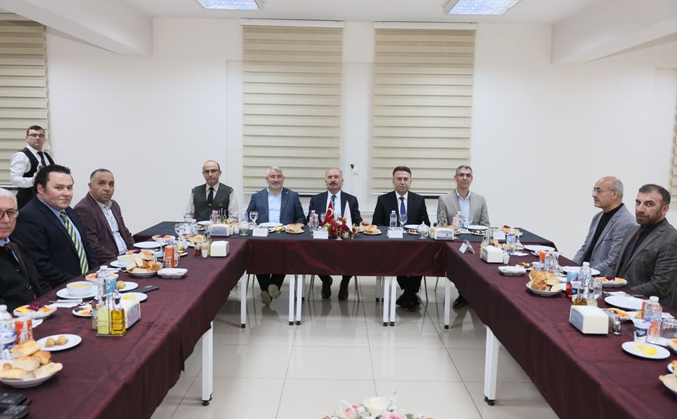Vali Çalgan, Emniyet Teşkilatıyla Buluştu