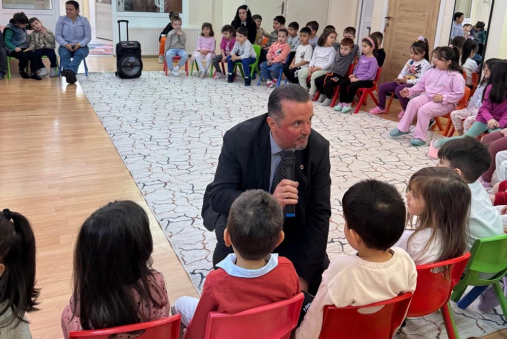 Başkan Dereli, Anaokulu Öğrencileriyle Buluştu (1)