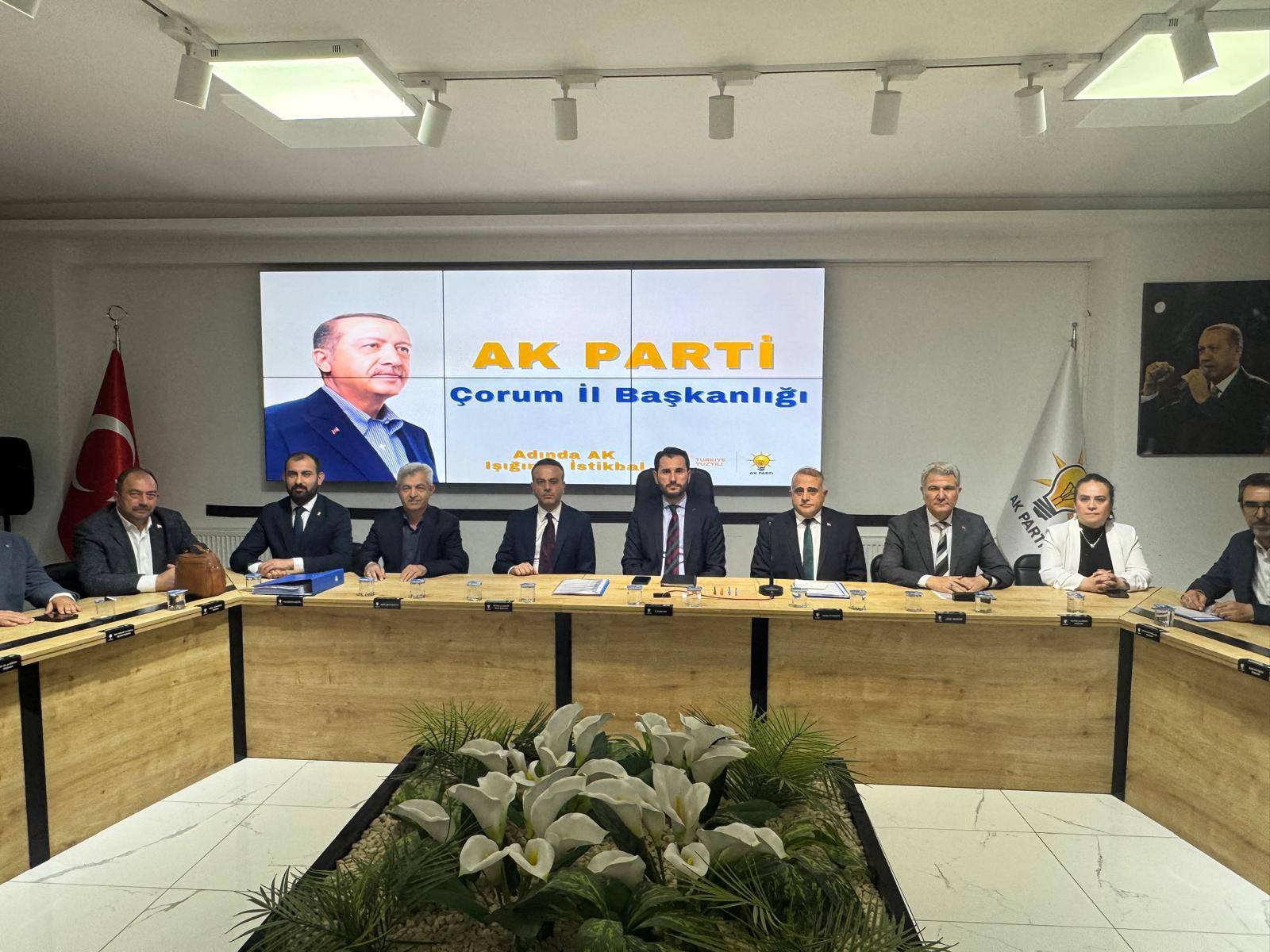 Genel Merkez Yöneticileri Çorum Teşkilatıyla Buluştu (2)