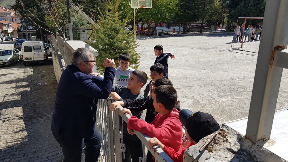 Ünlü'den Öğrencilerine Sürpriz Ziyaret (3)