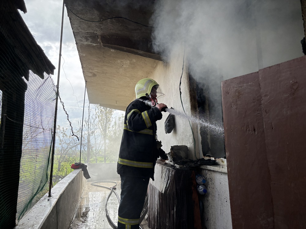 Osmancık’ta Müstakil Evde Çıkan Yangın Korkuttu (1)